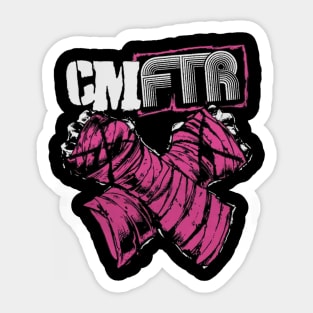 CM Punk & FTR CMFTR Sticker